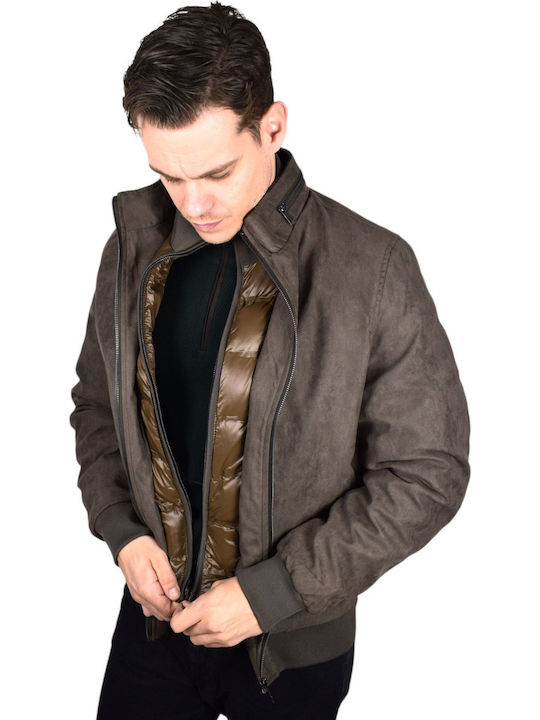 Winter Jacke Brown