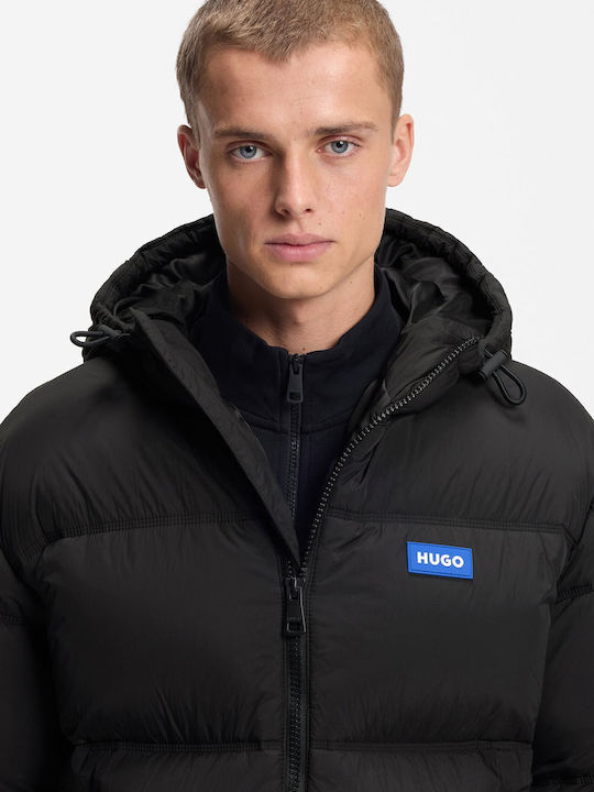 Jacke Puffer Wasserdicht Black