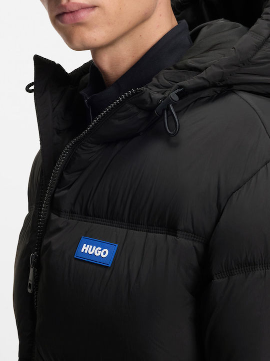 Jacke Puffer Wasserdicht Black