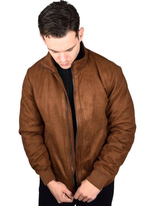 Lederjacke Jacke Tan