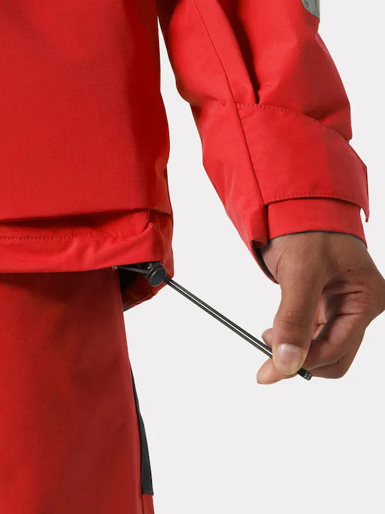 Pier Jacke Wasserdicht Alert Red