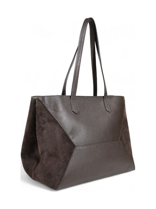 Leather Women's Bag Shoulder Brown