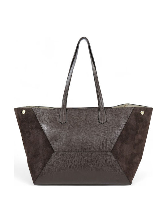 Leather Women's Bag Shoulder Brown