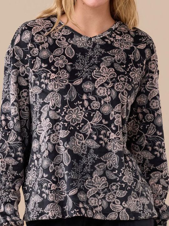 Noidinotte Set Pijamale pentru Femei Black