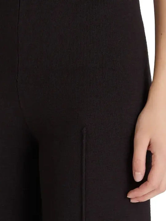 Milano Damen Stoff Hose Black