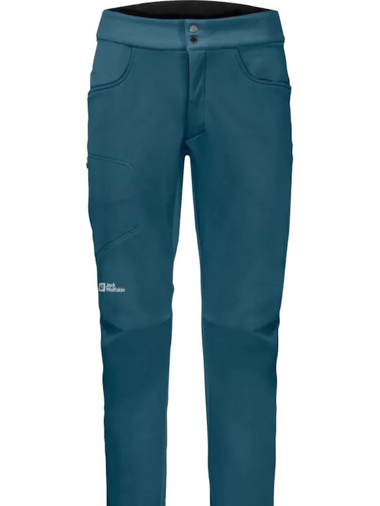 Herrenhosen Lose Passform Blau