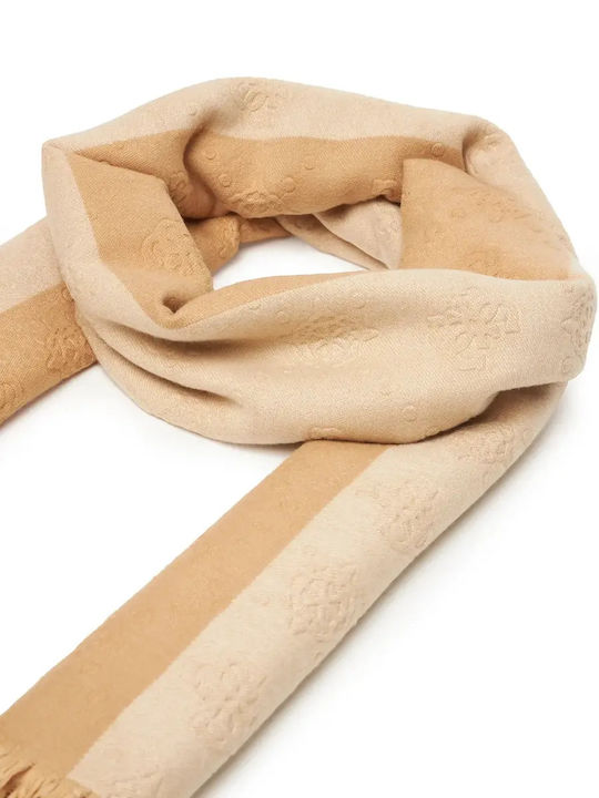 Women's Wool Scarf Beige