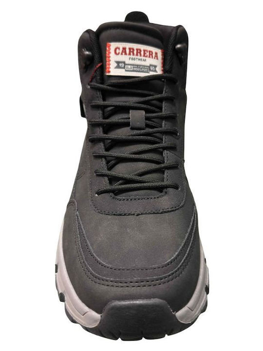 Herren Anatomisch Stiefel Schwarz