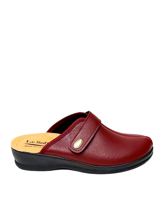 Winter Women's Slippers Burgundy