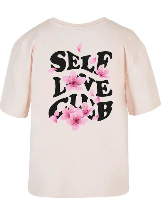Tricou Self Love Club Roz