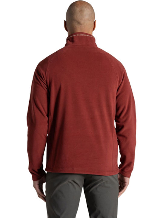 Ανδρική Ζακέτα Fleece Red Jasper