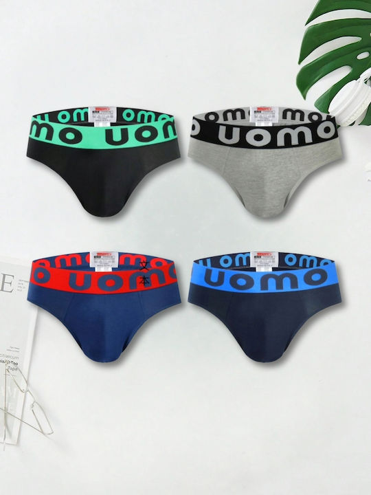Men's Slips Multicolored 4Pack