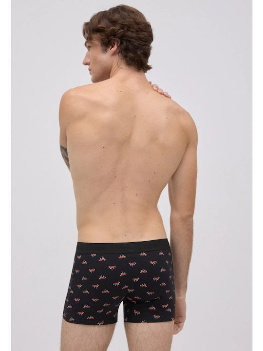 Men's Boxers Blue with Patterns 2Pack
