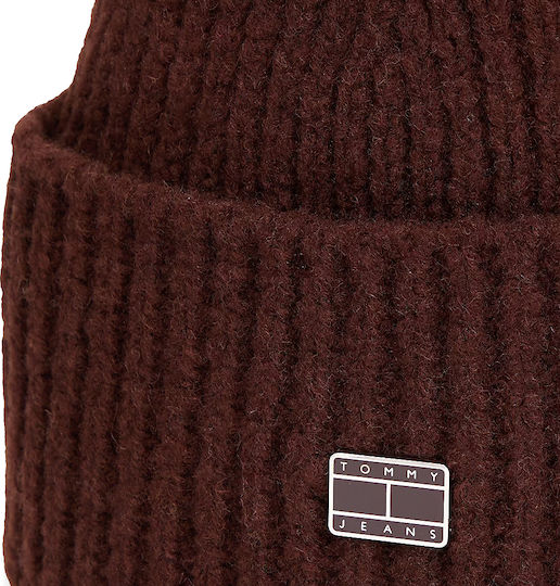 Heritage Beanie Beanie Knitted in Brown color