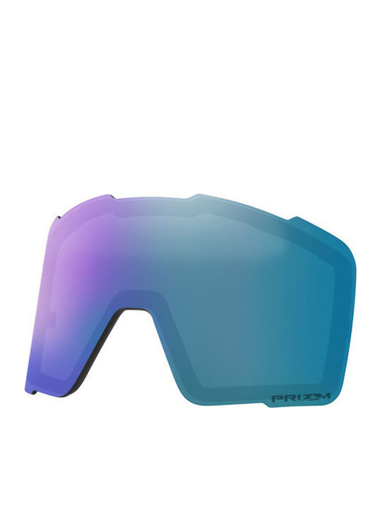Oakley Snow Μάσκα Σκι & Snowboard Ενηλίκων Μαύρη με Φακό σε Μαύρο Χρώμα