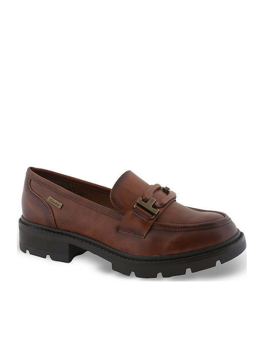 Λουστρίνι Γυναικεία Loafers σε Μαύρο Χρώμα