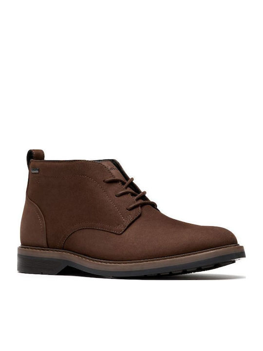 Aldwin Mid Gtx Δερμάτινα Καφέ Ανδρικά Μποτάκια
