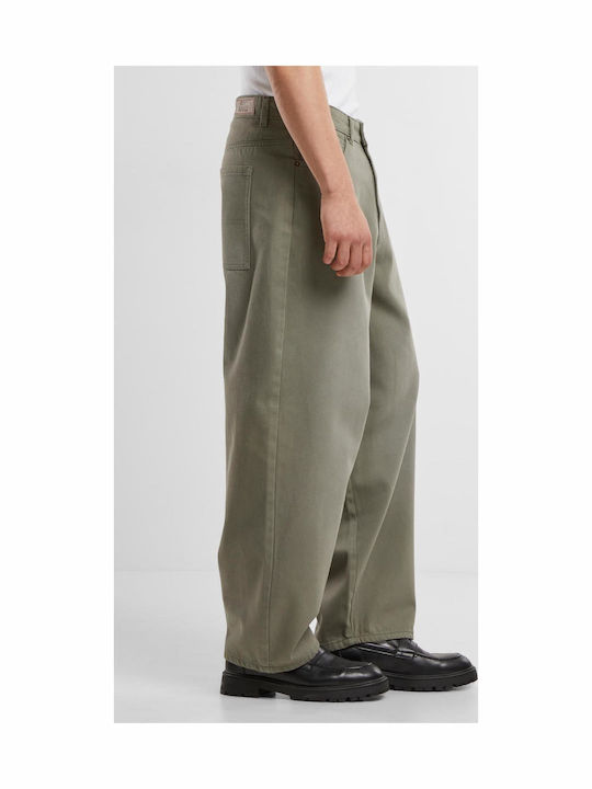 Heavy Ounce Ανδρικό Παντελόνι Τζιν Pale Olive