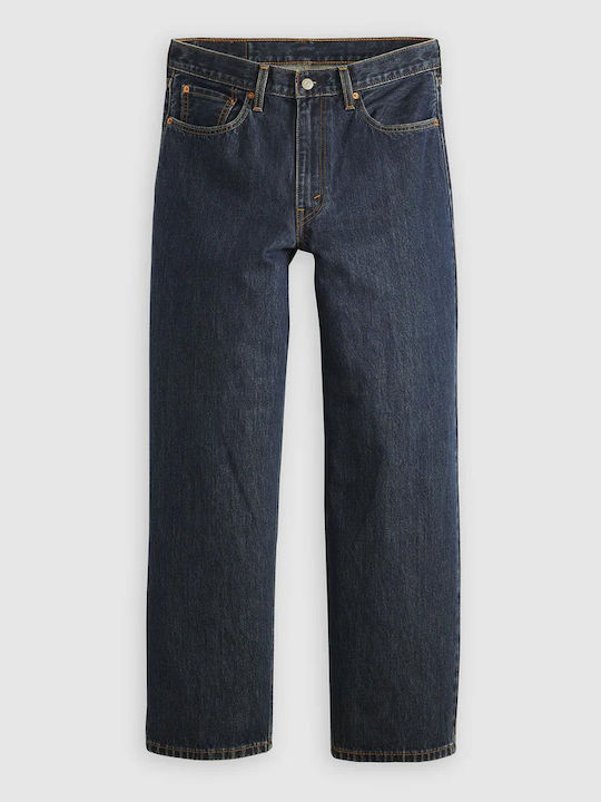 578 Ανδρικό Παντελόνι Τζιν με Loose Baggy Εφαρμογή Dark Indigo