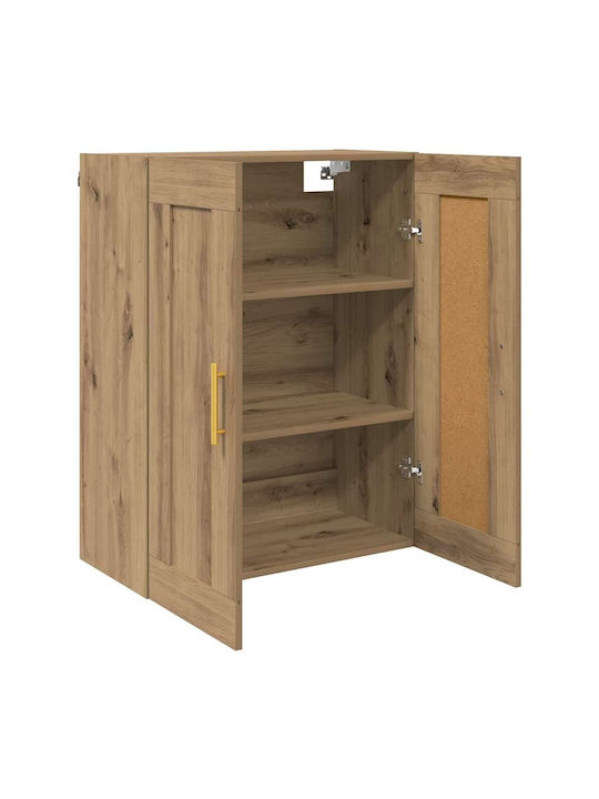 Ντουλάπι Τοίχου Artisan Oak 69.5x34x90εκ.