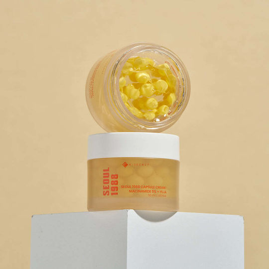 K-Secret Seoul 1988 Capsule Cream Face with Niacinamide 5% + Yuja 50ml