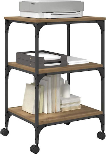 vidaXL Printer Stand with Casters
