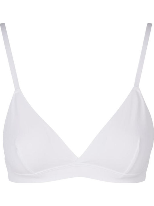 Ladies Basic Unpadded Bra 2-pack White+nude