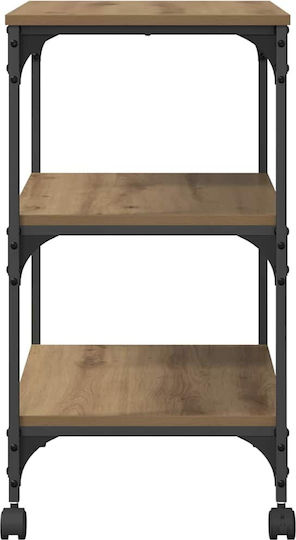 vidaXL Printer Stand with Casters