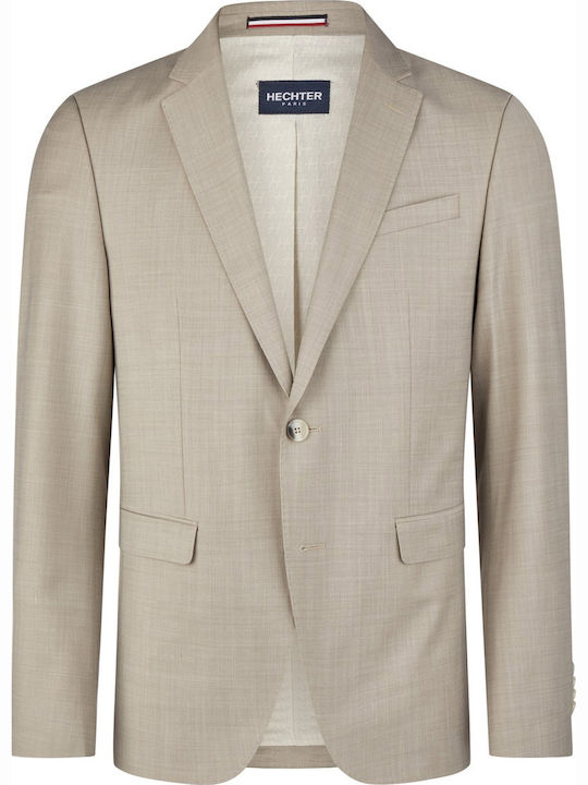 Men's Winter Suit Slim Fit Sand