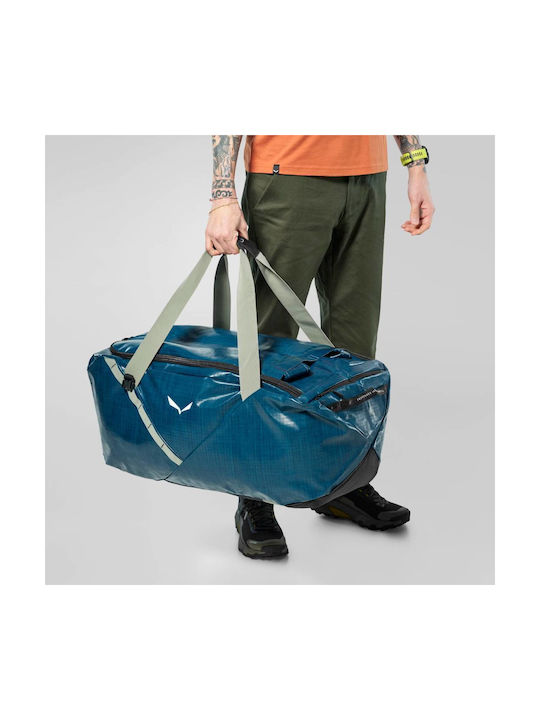 Salewa Discovery Duffle Mountaineering Backpack 70lt Waterproof Blue Expedition