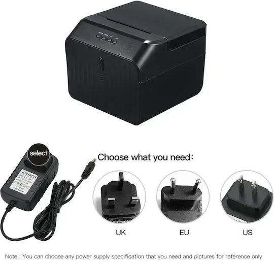 Andowl Θερμικός Εκτυπωτής Αποδείξεων Φορητός Bluetooth
