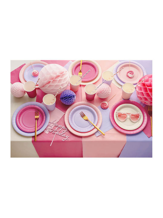 PartyDeco Τραπεζομάντηλο Φούξια 137x183εκ.