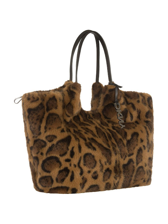 DKNY Paula Γούνινη Γυναικείες Τσάντες Tote