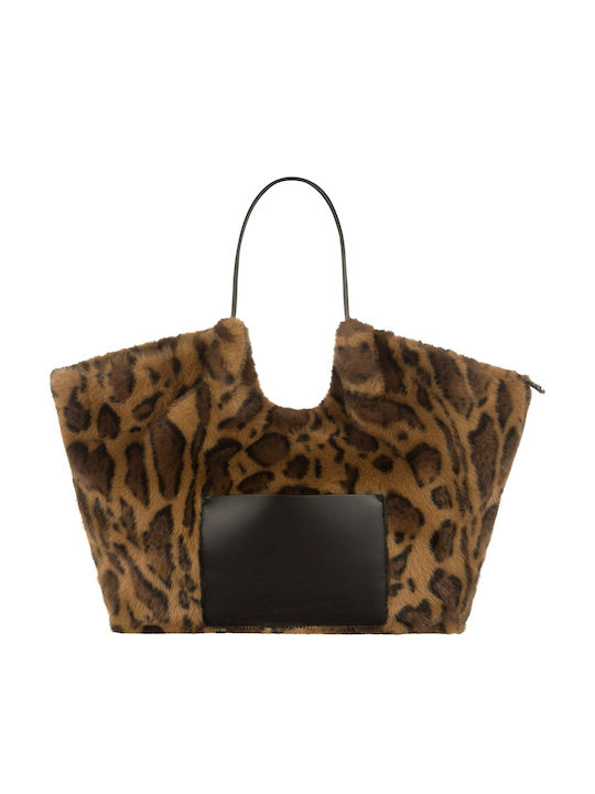Paula Fell Damen Tote Tasche Braun