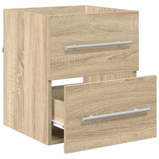 vidaXL Countertop without Sink L38.5xW41xH48cm Sonoma Oak