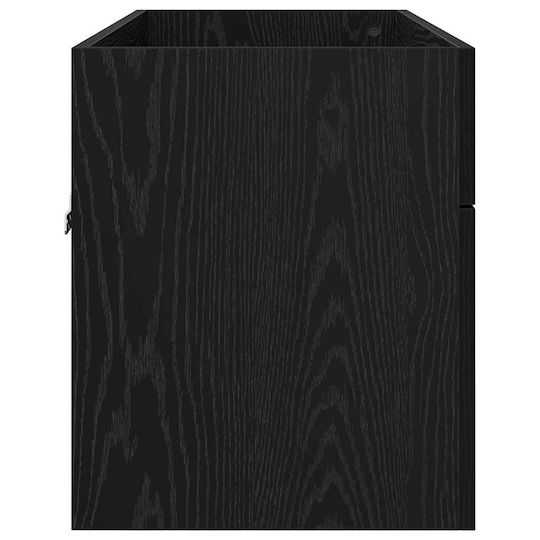 vidaXL Шкаф без Мивка Д38.5xШ38.5xВ46см Black Beech