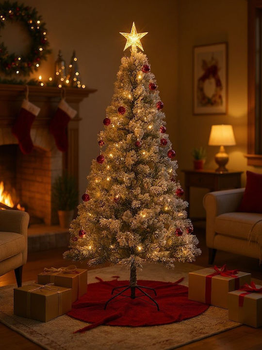 Christmas Tree Snowy 240cm with 1000 Branches