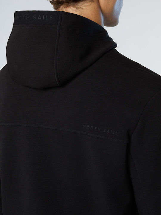 Cardigan With Black Hood