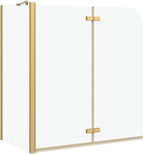 vidaXL Duschkabine mit Zusammenklappbarer Tür 120x68x130cm Streifen Oro