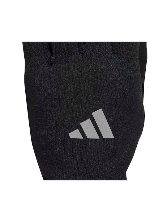 adidas Ανδρικά Αθλητικά Γάντια Τρεξίματος Μαύρα