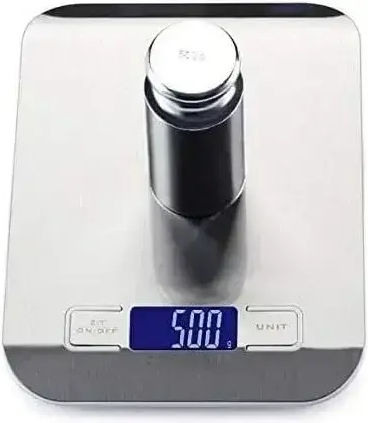 Ψηφιακή Ζυγαριά Κουζίνας έως 5kg Ασημί