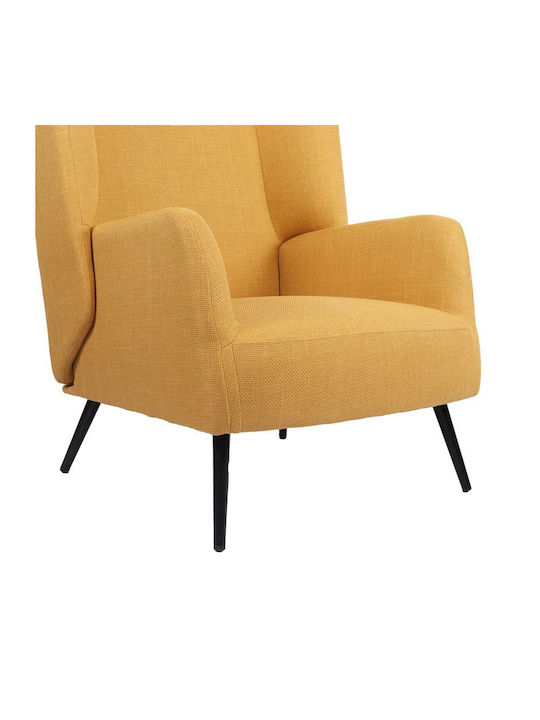 Mareta Ohrensessel Yellow 83x80x99cm
