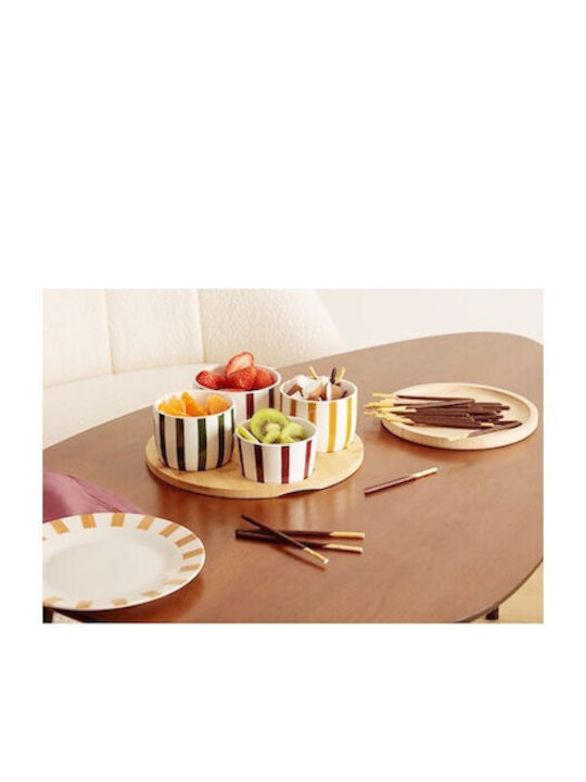 Atmosphera Platou pentru aperitive cu Suport L25xl7.5cm 1buc Atmosphera Platou pentru aperitive cu Suport L25xl7.5cm 1buc