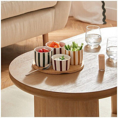 Atmosphera Dessert Divided Serving Tray 7.5x25cm