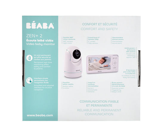 Beaba Zen 2 Baby Monitor with Two-Way Audio & Lullabies