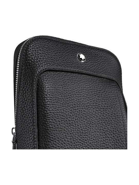 Leather Men's Bag Shoulder / Crossbody Black