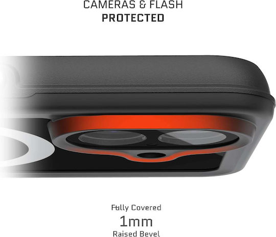 Ghostek Nautical Slim 360 Full Cover Πλαστικό / Σιλικόνης 2mm Αδιάβροχο Μαύρο (iPhone 17)