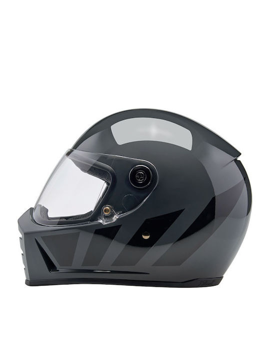 Biltwell Lane Splitter Grey Inertia Κράνος Μηχανής Full Face DOT / ECE 22.05