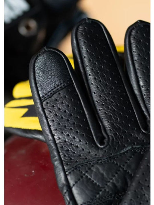Holy Freedom Tools Herren Motorradhandschuhe Gelb 3027