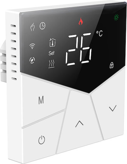Termostat Digital Încastrat Smart cu Wi-Fi